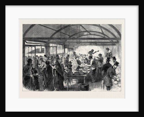 Distributing Soup at the Strangers' Home Limehouse 1868 by Anonymous