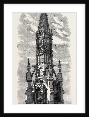 Drinking Fountain in Hyde Park London 1868 by Anonymous