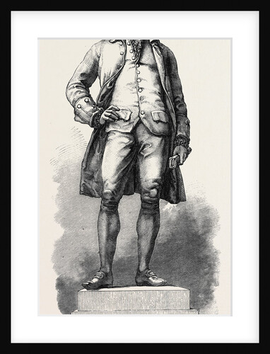 Statue of Edmund Burke, for Trinity College Dublin 1868 by Anonymous