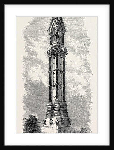 Memorial of the Late Sir Joseph Paxton at Coventry 1868 by Anonymous