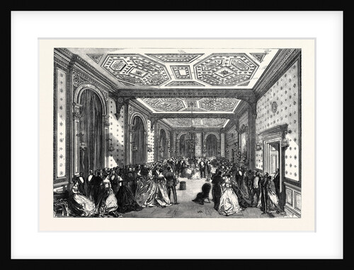 Mr. And Mrs. Disraeli's Assembly at the New Foreign Office 1868 by Anonymous