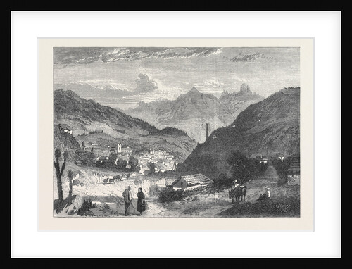 Real Del Monte Mexico 1868 by Anonymous
