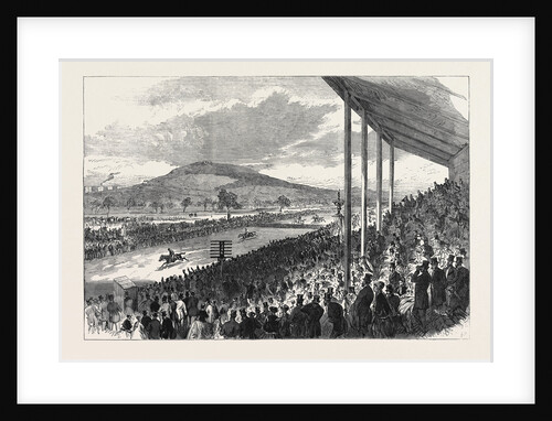 The Royal Artillery Steeplechase at Woolwich 1868 by Anonymous