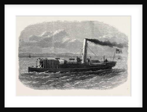 The New Gun-Boat Staunch Built at Elswick Newcastle-on-Tyne 1868 by Anonymous