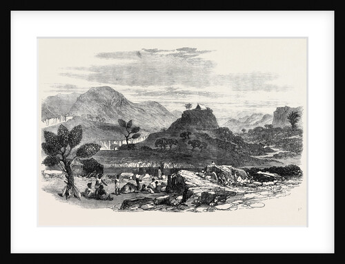 The Abyssinian Expedition: The Hot Springs of Ailet 1868 by Anonymous