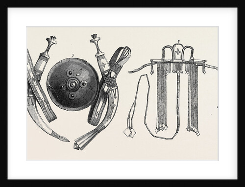 Abyssinian Arms and Ornaments 1868 by Anonymous