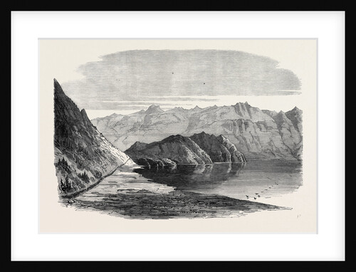 The British Expedition to Abyssinia: March of the Army Past Lake Ashangi 1868 by Anonymous