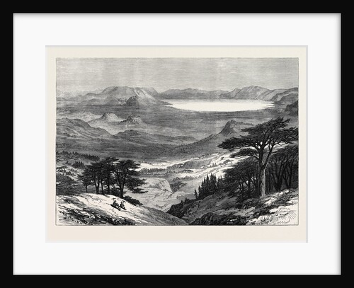 The British Expedition to Abyssinia: Lake Ashangi from the Antalo Road 1868 by Anonymous