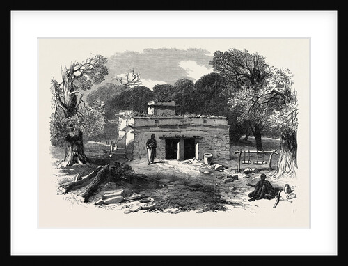 The British Expedition to Abyssinia: Front View of the Church of Miriam at Focada 1868 by Anonymous
