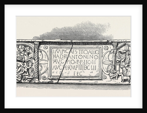 Roman Legionary Tablet Found at Bridgeness Linlithgowshire 1868 by Anonymous