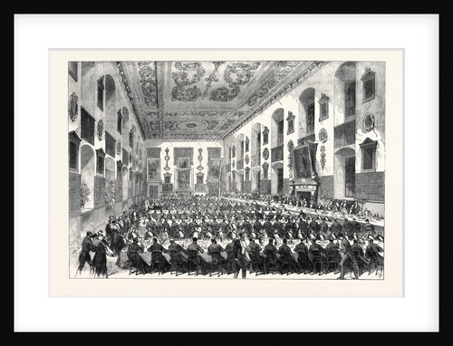 The Prince of Wales Dining at St. Bartholomew's Hospital 1868 by Anonymous