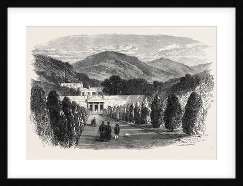 The Villa San Martino Napoleon's House in the Isle of Elba 1868 by Anonymous