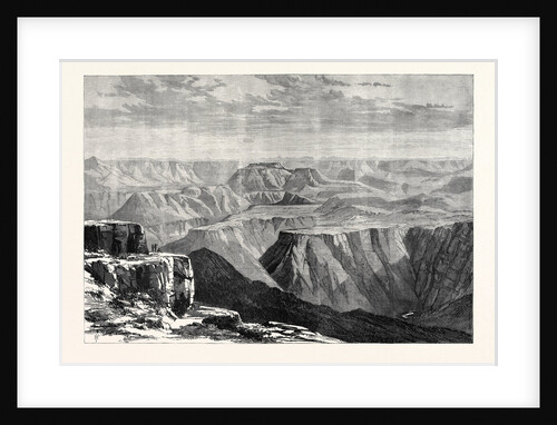 The War in Abyssinia: Magdala from the Dalanta Plain 1868 by Anonymous
