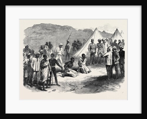The War in Abyssinia: Trial of Two Natives for Stealing Commissariat Stores 1868 by Anonymous