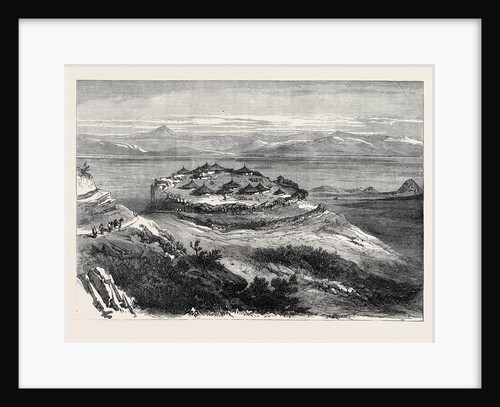 The War in Abyssinia: Village on the Pass Between Ashangi and Lat 1868 by Anonymous