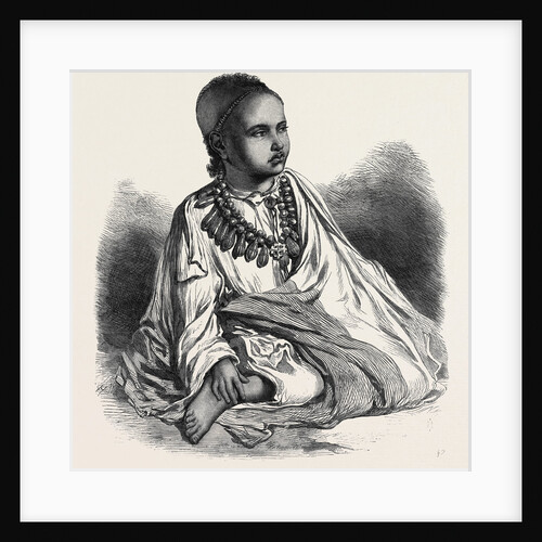 Dejatch Alamaeo Son of Theodore Late King of Abyssinia 1868 by Anonymous