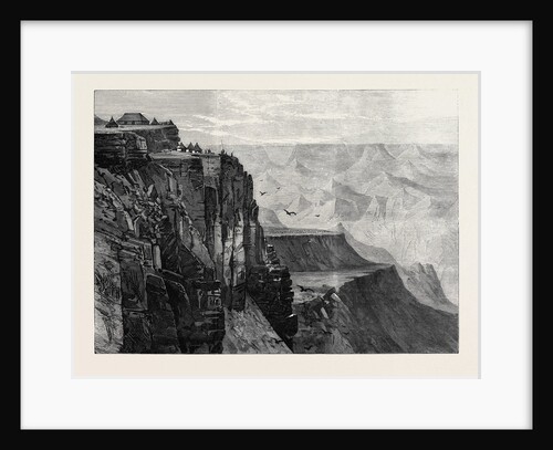 View from a Point Near the King's House Magdala Abyssinia 1868 by Anonymous