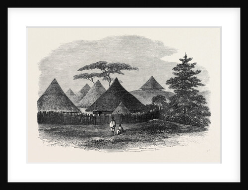 The Abyssinian Expedition: House at Magdala Where Consul Cameron and the Rev. Dr. Stern Were First Imprisoned 1868 by Anonymous