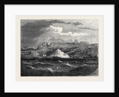 Port Louis Mauritius 1868 by Anonymous