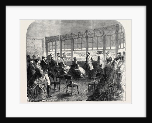 The Royal Party at Ascot Races 1868 by Anonymous