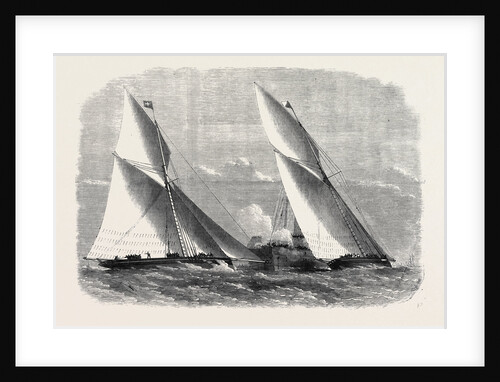 Sailing Match of the Royal Thames Yacht Club 1868 by Anonymous