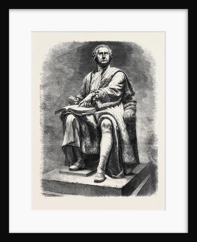 Statue of the Late Lord Justice-General Boyle, in the Parliament House Edinburgh by Anonymous
