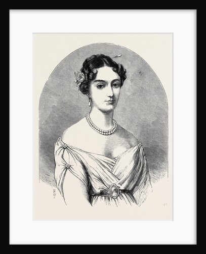Portrait of Mdme. Bonaparte (Née Patterson) Taken in 1815 by Anonymous