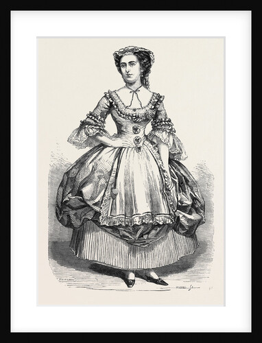 Miss Fanny Stirling of the Haymarket Theatre As Miss Hardcastle by Anonymous