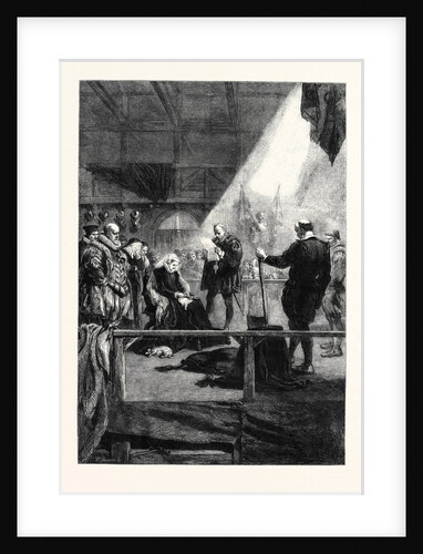 Execution of Mary Queen of Scots from a Drawing by J. Gilbert by Anonymous
