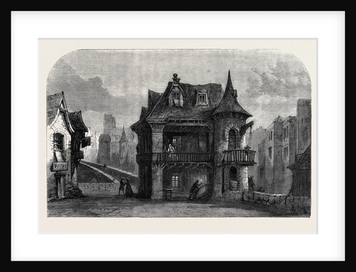 Scene from the House on the Bridge of Notre Dame at the Lyceum Theatre by Anonymous