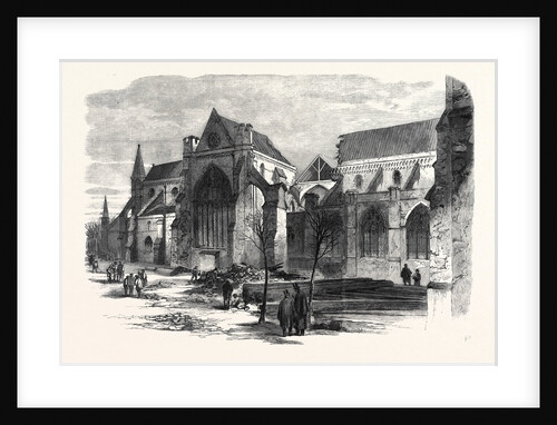 View of Chichester Cathedral Taken Shortly after the Fall of the Spire on Thursday Week 1861 by Anonymous