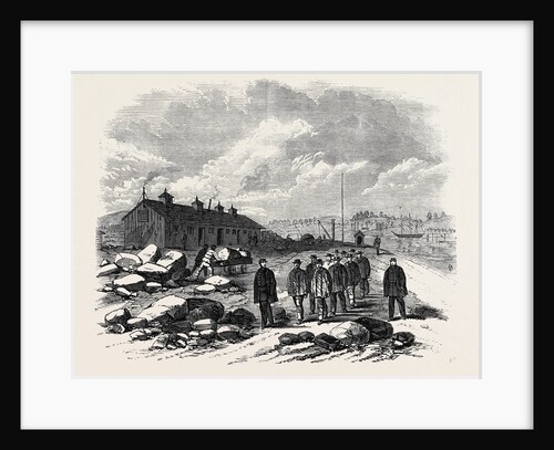 The Outbreak Among the Convicts at Chatham: The Mess House St. Mary's Island Where the Revolt Began 1861 by Anonymous