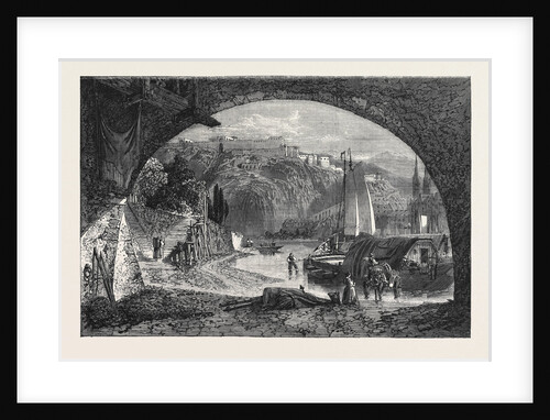 Reminiscence of the Rhine, in the Exhibition of the Society of British Artists 1861 by Anonymous