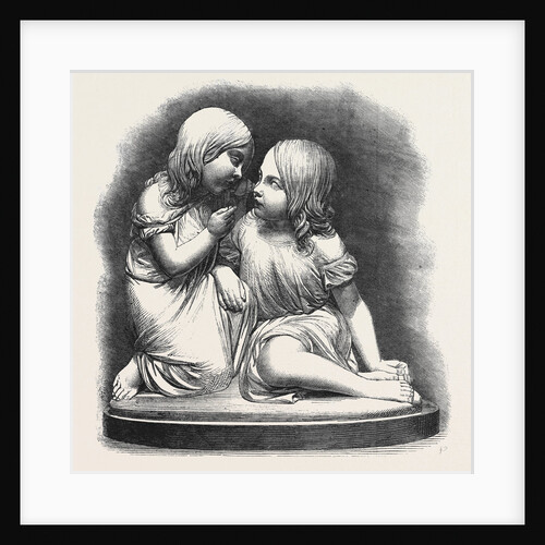 The Sound of the Shell (Sculpture), in the Exhibition of the Royal Academy 1861 by Anonymous