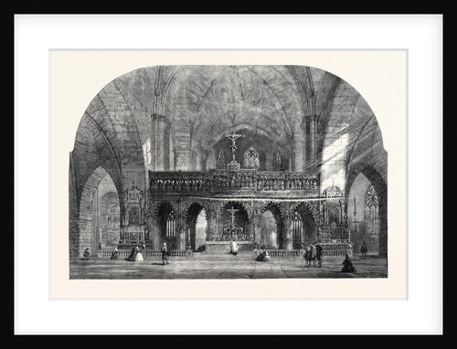 The Dom Münster Westphalia, in the Exhibition of the Old Water Colour Society 1861 by Anonymous