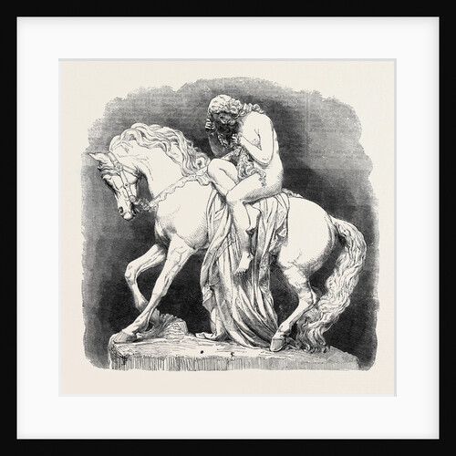 Lady Godiva (Sculpture), in the Exhibition of the Royal Academy 1861 by Anonymous
