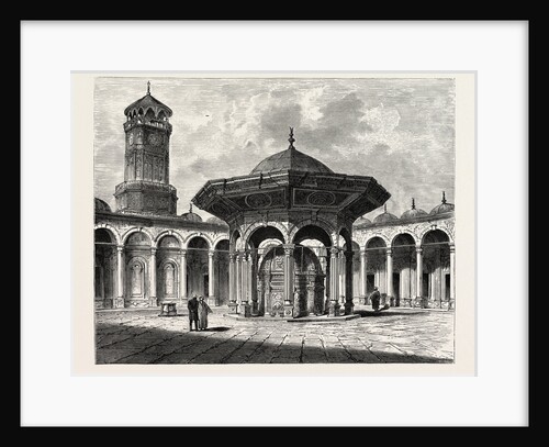 Court of the Mosque of Mohammed Ali in the Citadel by Anonymous
