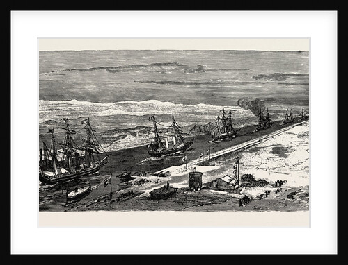 View On The Suez Canal by Anonymous