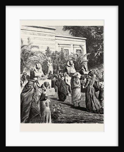 Court of the Museum of Antiquities at Boolak by Anonymous