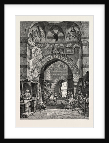 Entrance To The Khan El-khalil by Anonymous