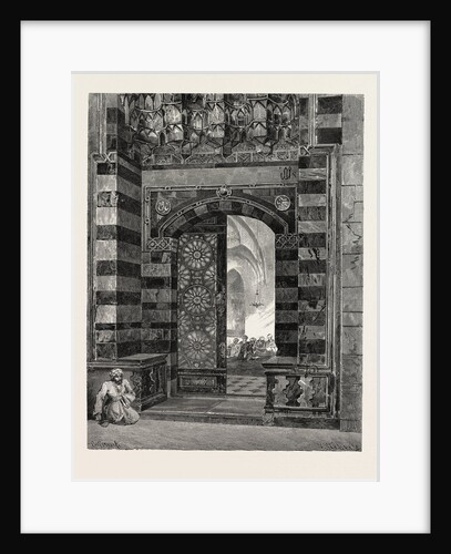 Gate of Pottage at The Mosque of El-azhar by Anonymous
