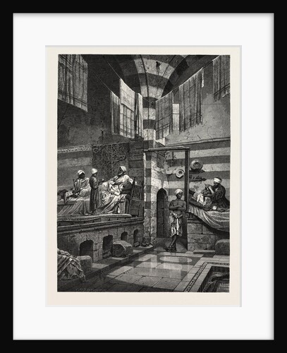 Interior of An Eastern Bath by Anonymous
