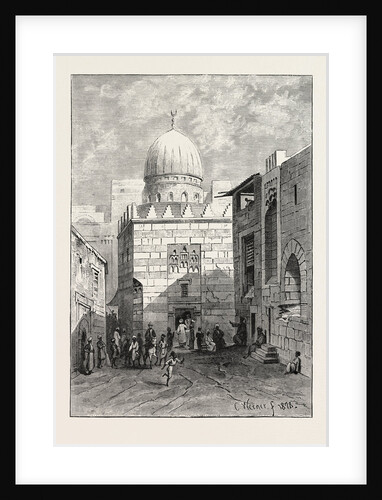 Street and Mosque by Anonymous