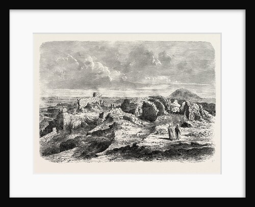 Ruins of the Labyrinth and Its Pyramid by Anonymous