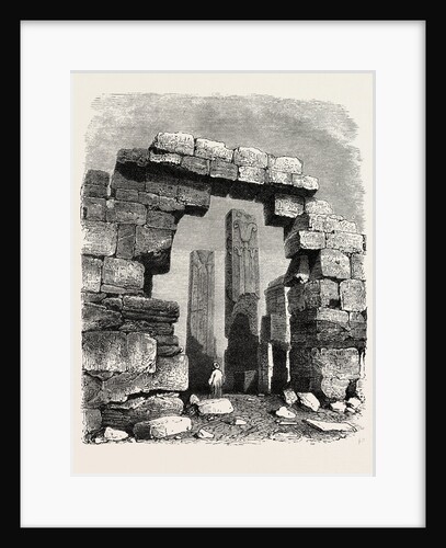 Sculptured Pillar From The Temple of Karnak by Anonymous