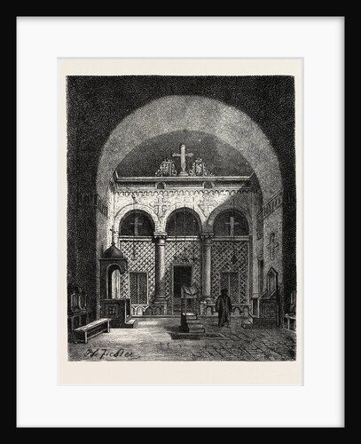 Interior of a Koptic Church by Anonymous