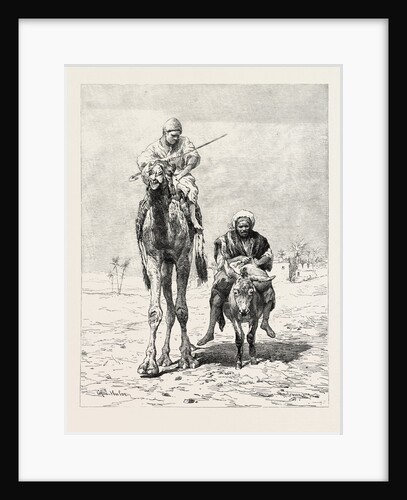 Fellaheen Riding To Market by Anonymous