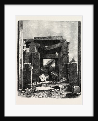 Sanctuary in the Great Temple of Karnak by Anonymous