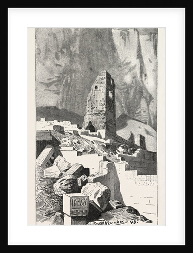 Christian Tower at The Deyr-el-bahree by Anonymous