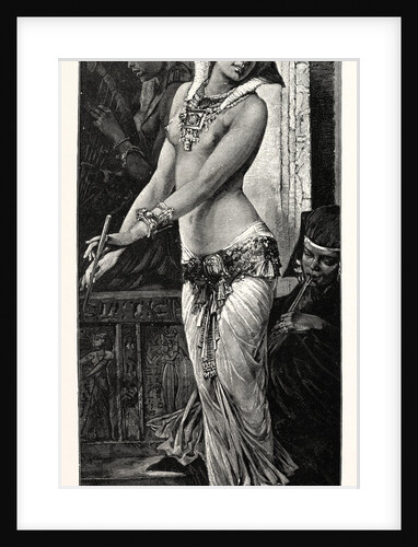Ancient Egyptian Dancing Girl by Anonymous